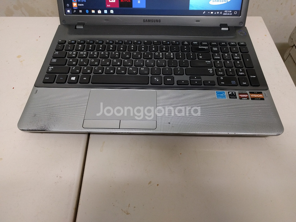 삼성NT355V5C A4-4300m 4G SSD120G--3