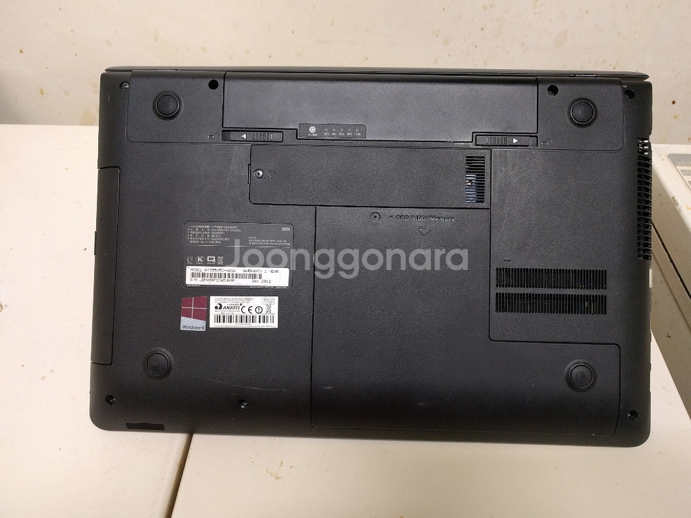 삼성NT355V5C A4-4300m 4G SSD120G--5