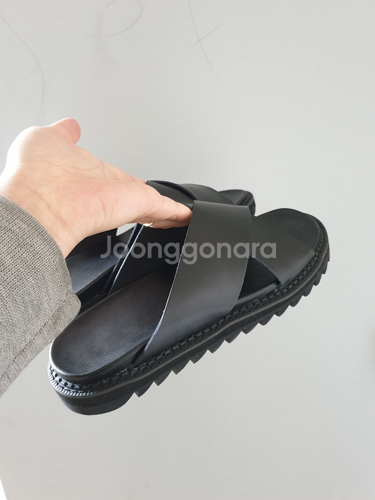 커스텀에이드 소가죽 슬리퍼 260mm--1