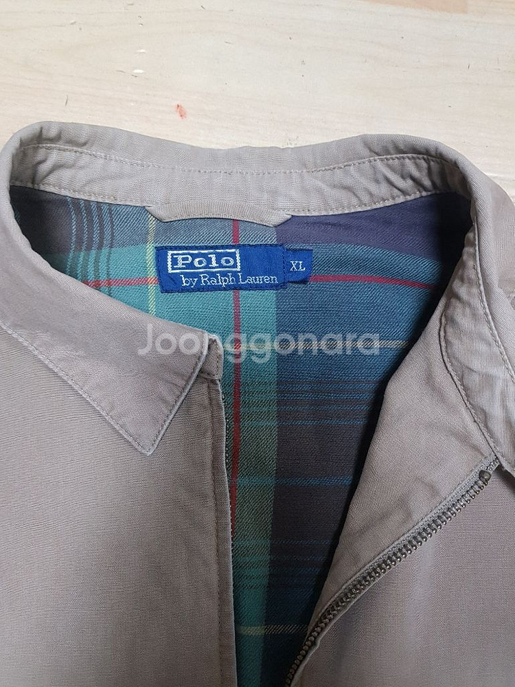 폴로 랄프로렌 베이지 블루종 XL--2
