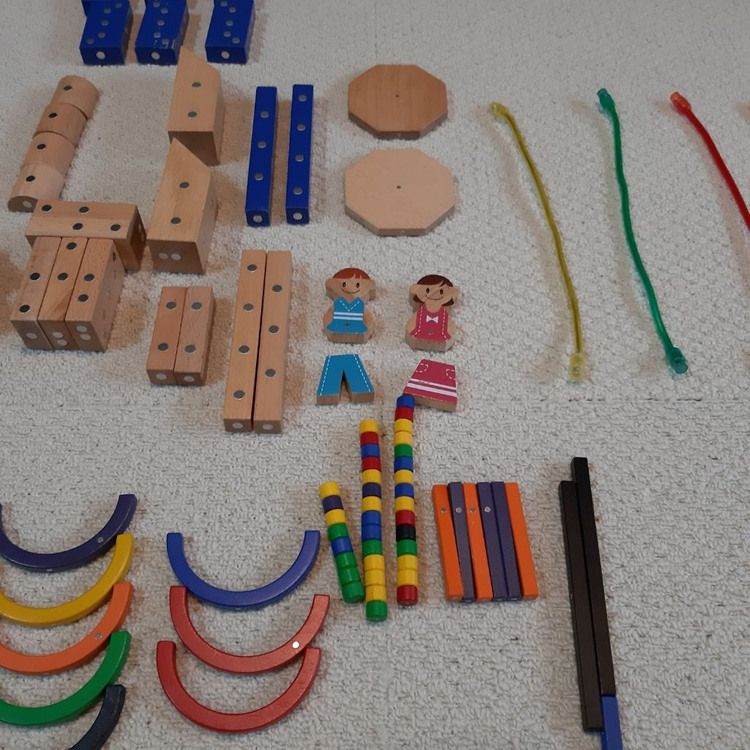 지니 크리에이티브 자석블럭--1