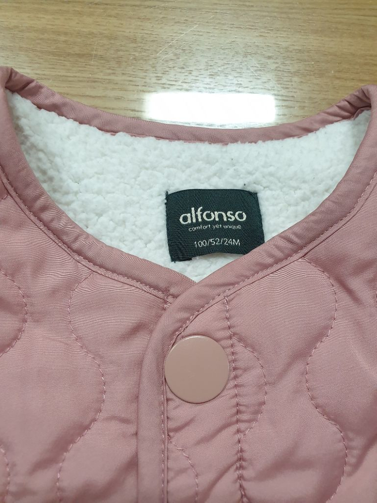 여아 겨울잠바 2~3세(알퐁소 100)--1