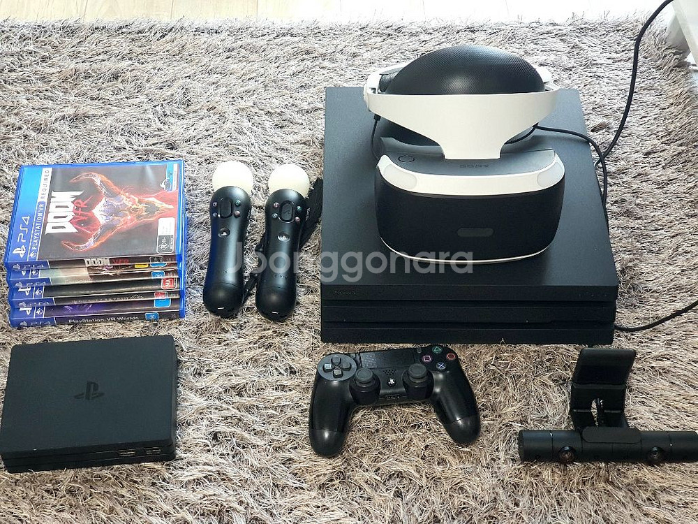 PS4 pro 1테라 PSVR 풀세트 판매합니다--1