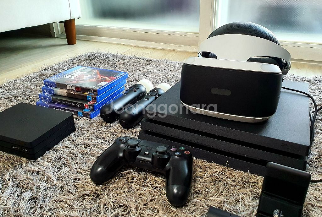 PS4 pro 1테라 PSVR 풀세트 판매합니다--3