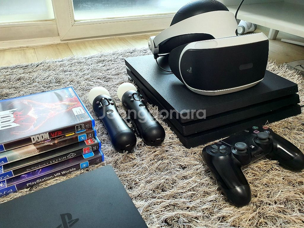 PS4 pro 1테라 PSVR 풀세트 판매합니다--4