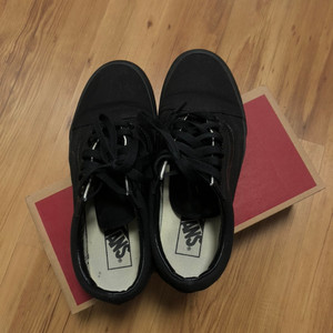 반스 올드스쿨 올블랙 올검