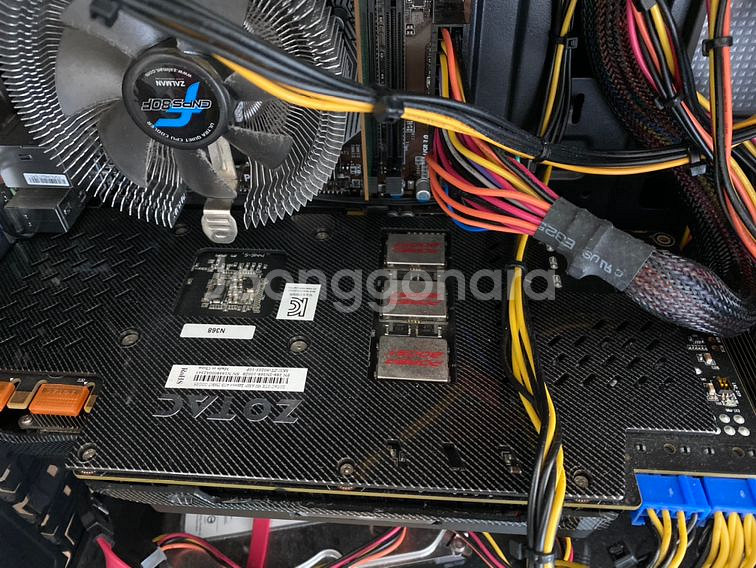 조탁gtx980amp익스트림제품 팝니다 실사용1-2개월--4