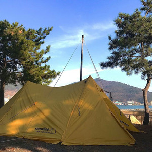 스노우라인 트윈헥사돔 텐트