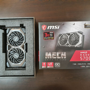 AMD RX5700 8GB 라데온 그래픽카드