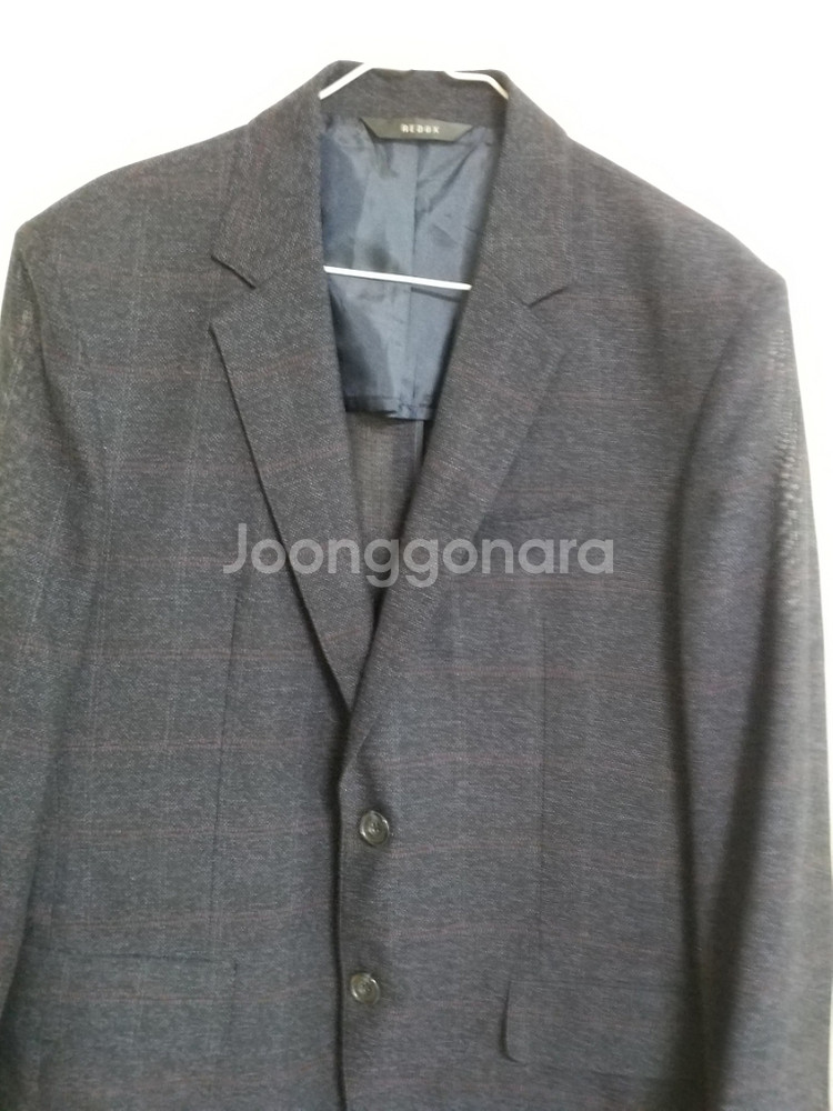 남성 레드옥스 여름 체크 캐주얼자켓 (100)--4
