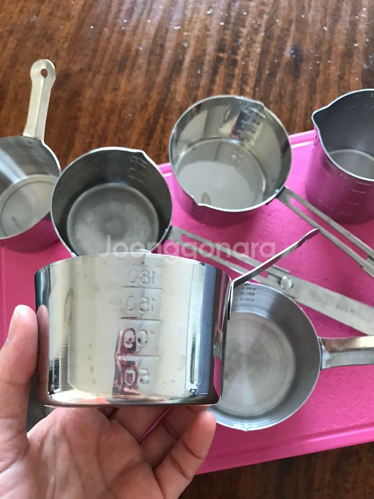 스텐레스 200ml 계량컵 여러종류 판매합니다. 짧은--1