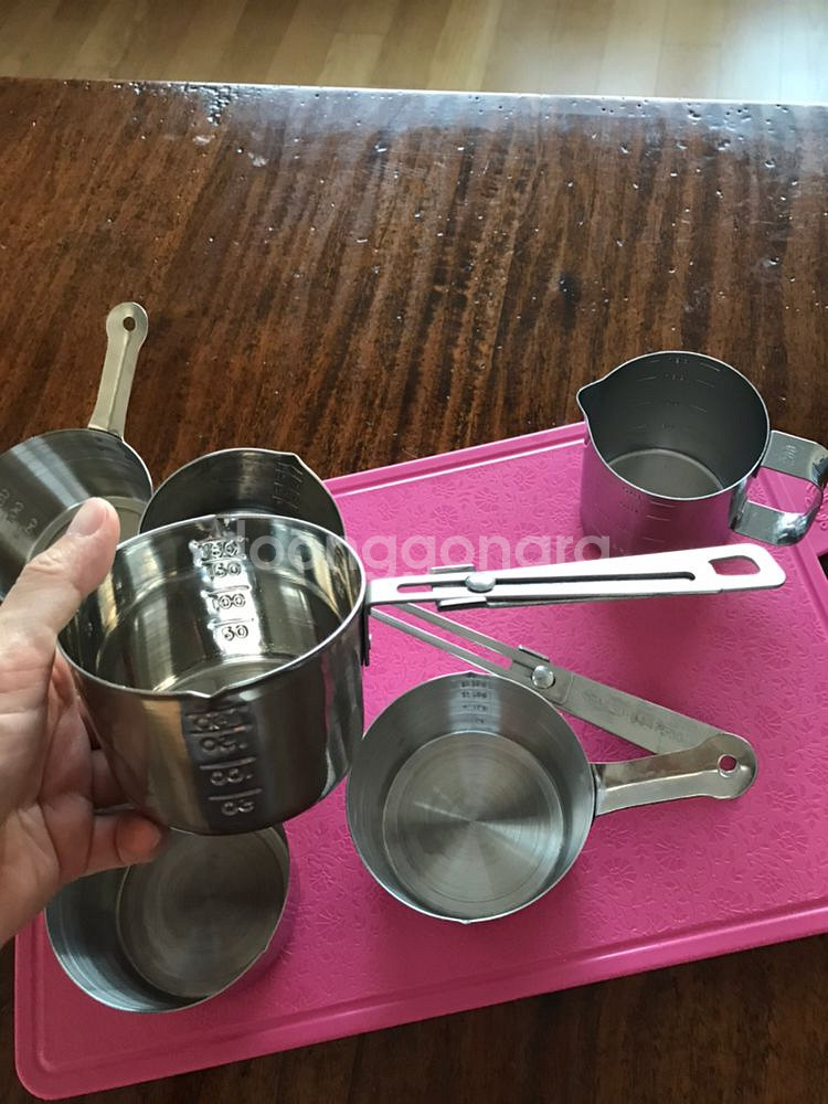 스텐레스 200ml 계량컵 여러종류 판매합니다. 짧은--4