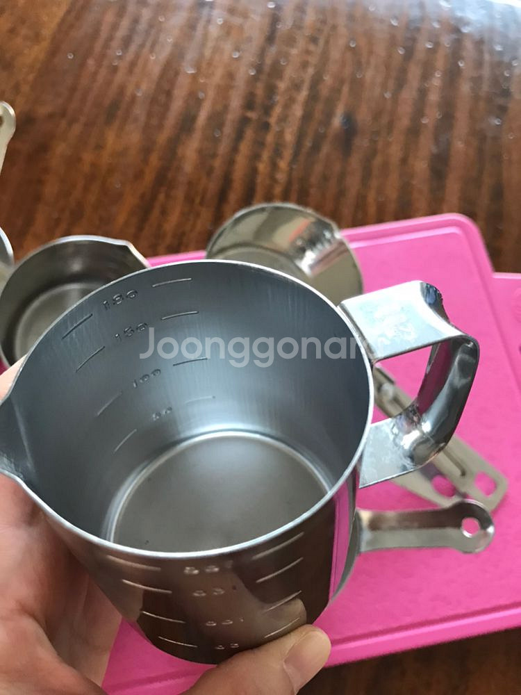 스텐레스 200ml 계량컵 여러종류 판매합니다. 짧은--5