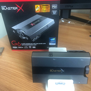 사운드블라스터 g6 사블g6 팝니다