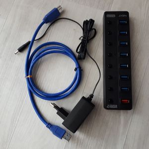 NEXT USB 3.0 7포트 충전 1포트 허브