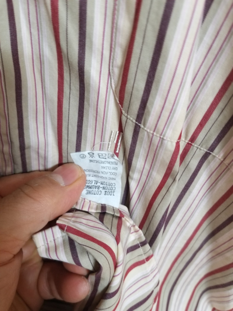 명품 남성 미쏘니 스트라이프셔츠 (100) 이미지