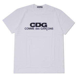 [XL] 꼼데가르송 cdg 반팔 화이트(정품)