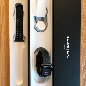 애플워치3 나이키 38mm GPS 스페이스그레이