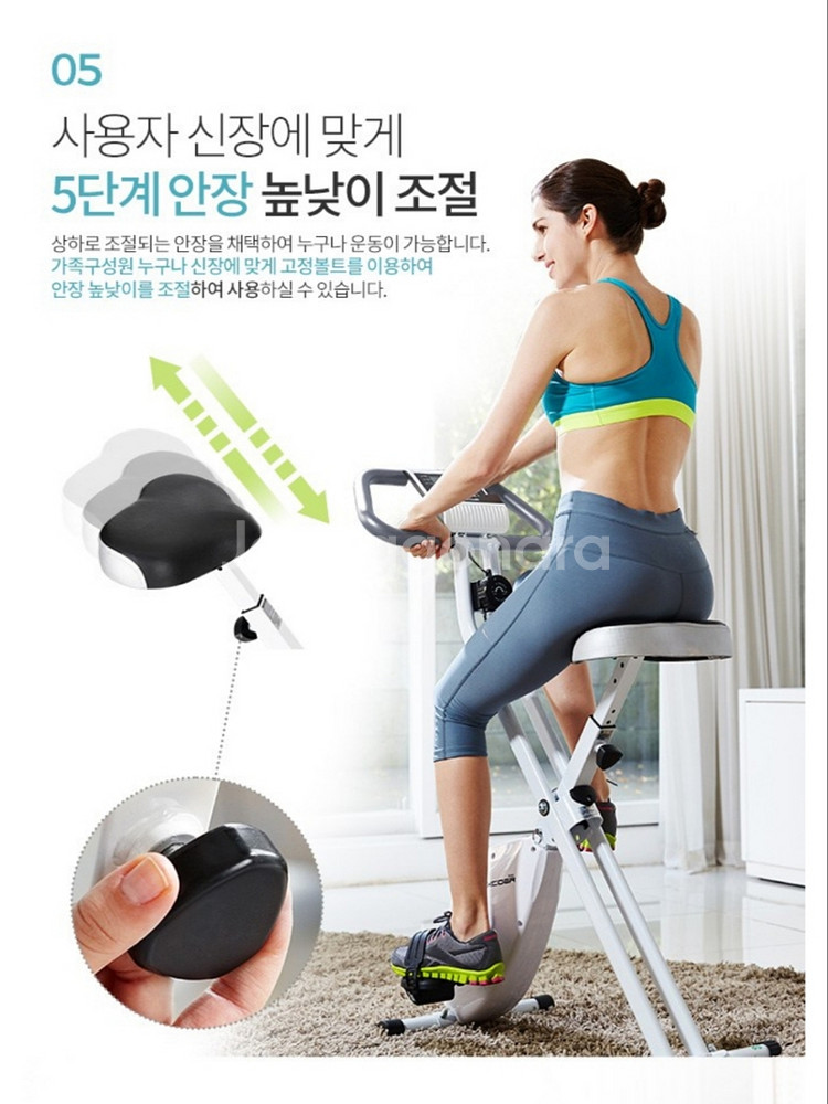 헬스기구,헬스자전거,실내자전거,접이식,다이어트,보조기구--7