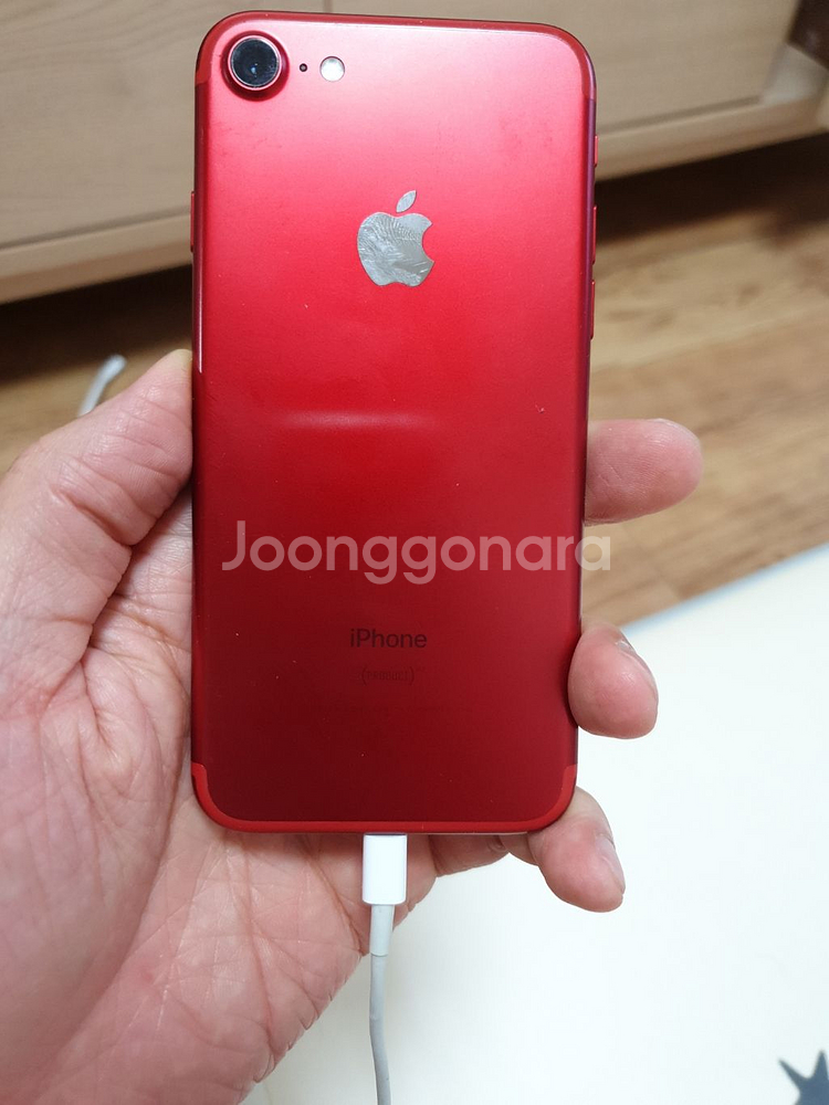 아이폰7 레드 128g(소리 안남)--1