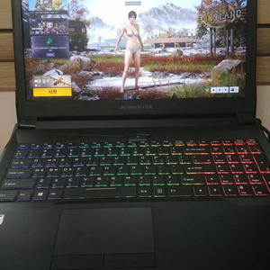 한성게이밍노트북 144hz gtx1060 급처(배그,옵