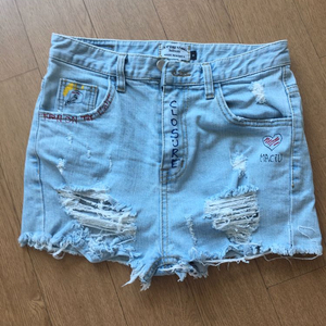 탑드레싱 청반바지 s사이즈