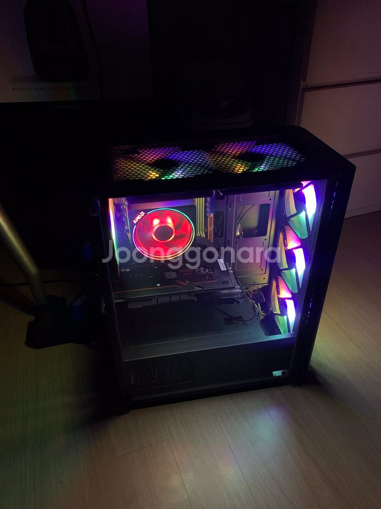 이쁜 본체 팝니다. 라이젠 3500--2