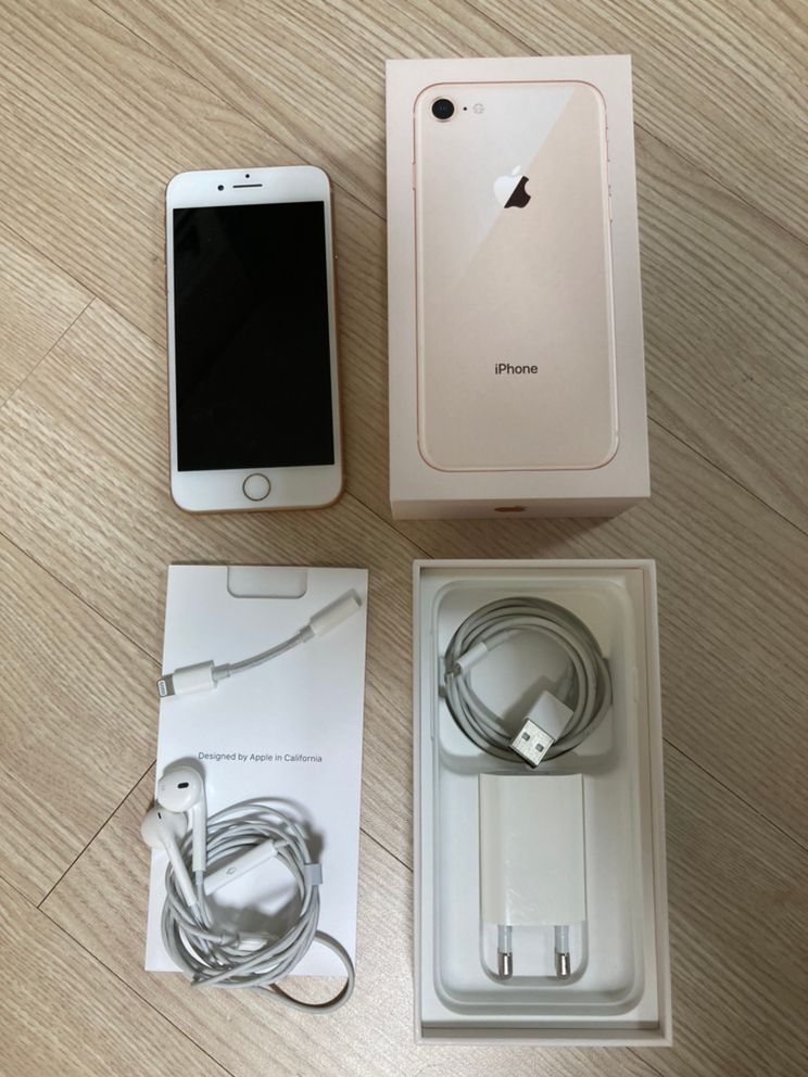 아이폰 8 로즈골드 256기가--5