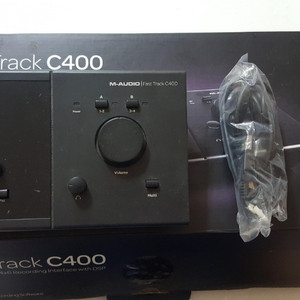 오디오인터페이스 Fast track C400 팜니다