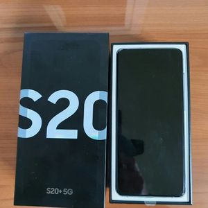 갤럭시s20플러스5G 256기가 U+가개통 미사용 화이