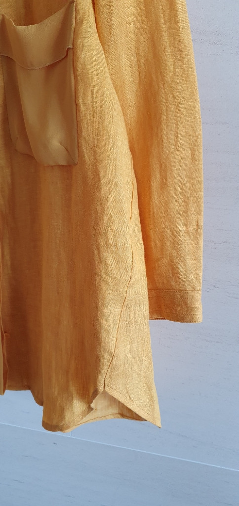 (정품) 베네통 린넨 셔츠 블라웃--6