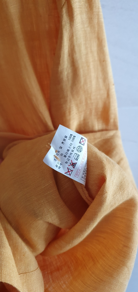 (정품) 베네통 린넨 셔츠 블라웃--9