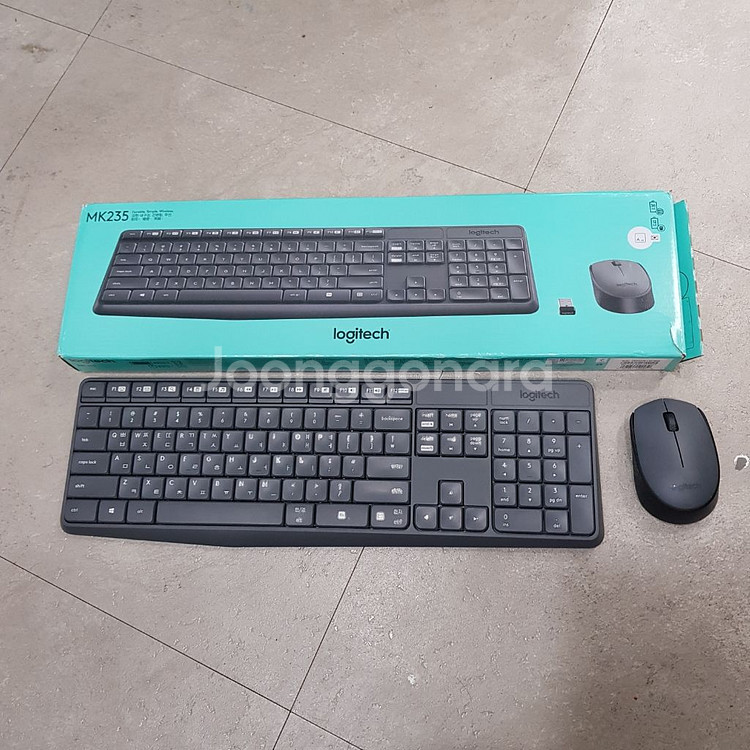 로지텍 mk 235 무선 마우스, 키보드 판매합니다--0