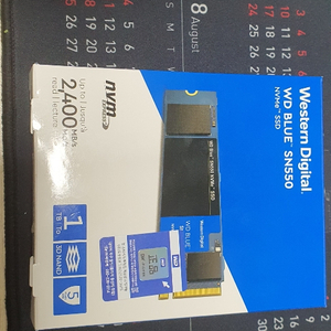 WD NVMe M.2 1tb 단순개봉 상품