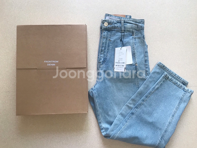 프론트로우 레귤러핏 김나영 데님 25사이즈--3
