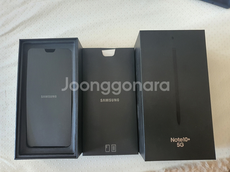 갤럭시 노트10 플러스 블랙 256GB <SKT> 판매--0