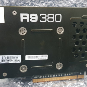 그래픽용 게임용 VGA 라데온 R9-380 4기가