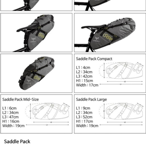 Apidura새들백(자전거안장가방)