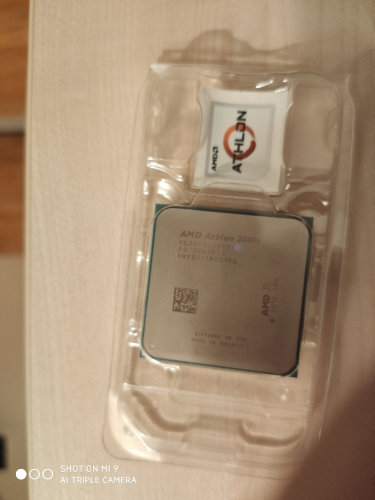 AMD 애슬론 3000G 최신 가성비 최고--2