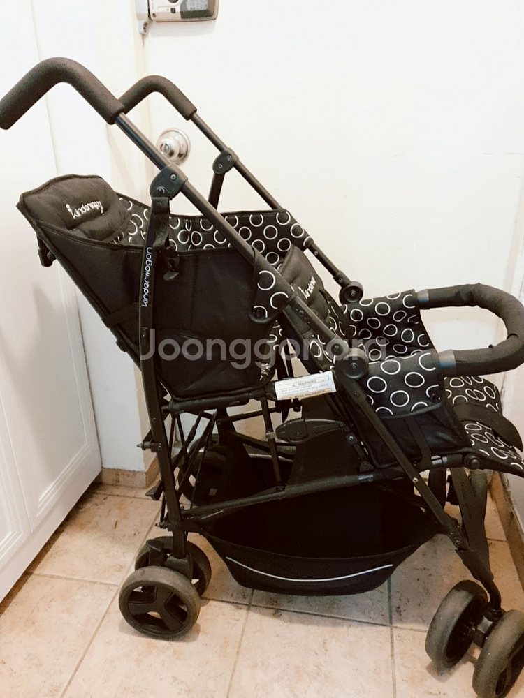 킨더웨건 쌍둥이 유모차--1