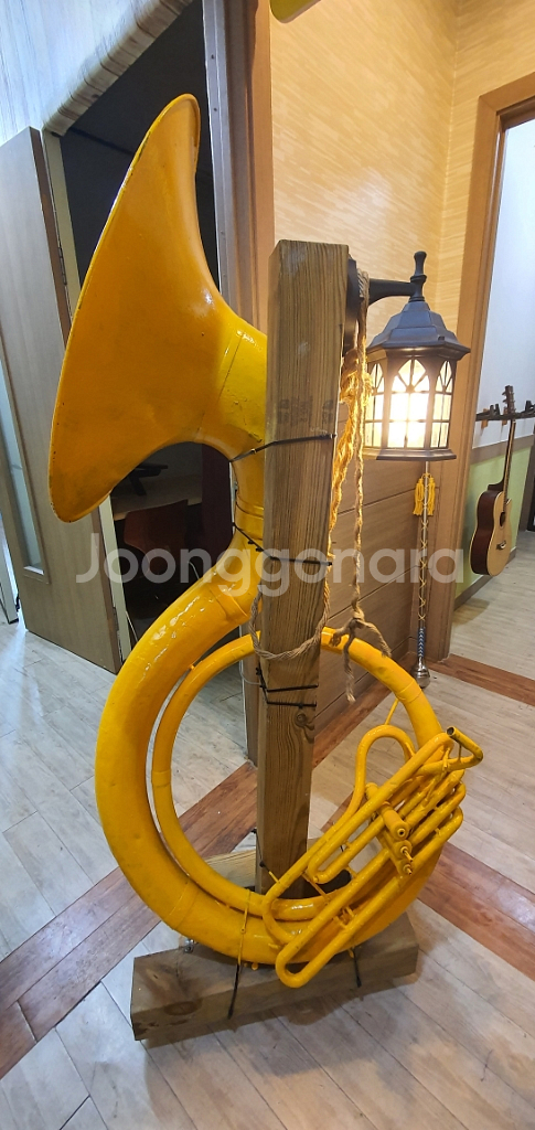 인테리어 홍보용악기(수자폰.첼로,테너색소폰)--2