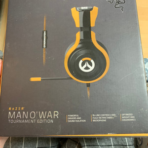 오버워치 게이밍 헤드셋 Razer mano’war