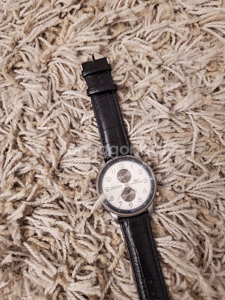 IWC 남성 가죽시계--2