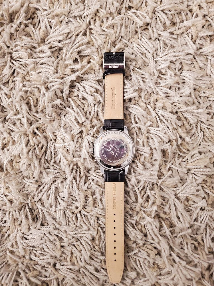 IWC 남성 가죽시계--3
