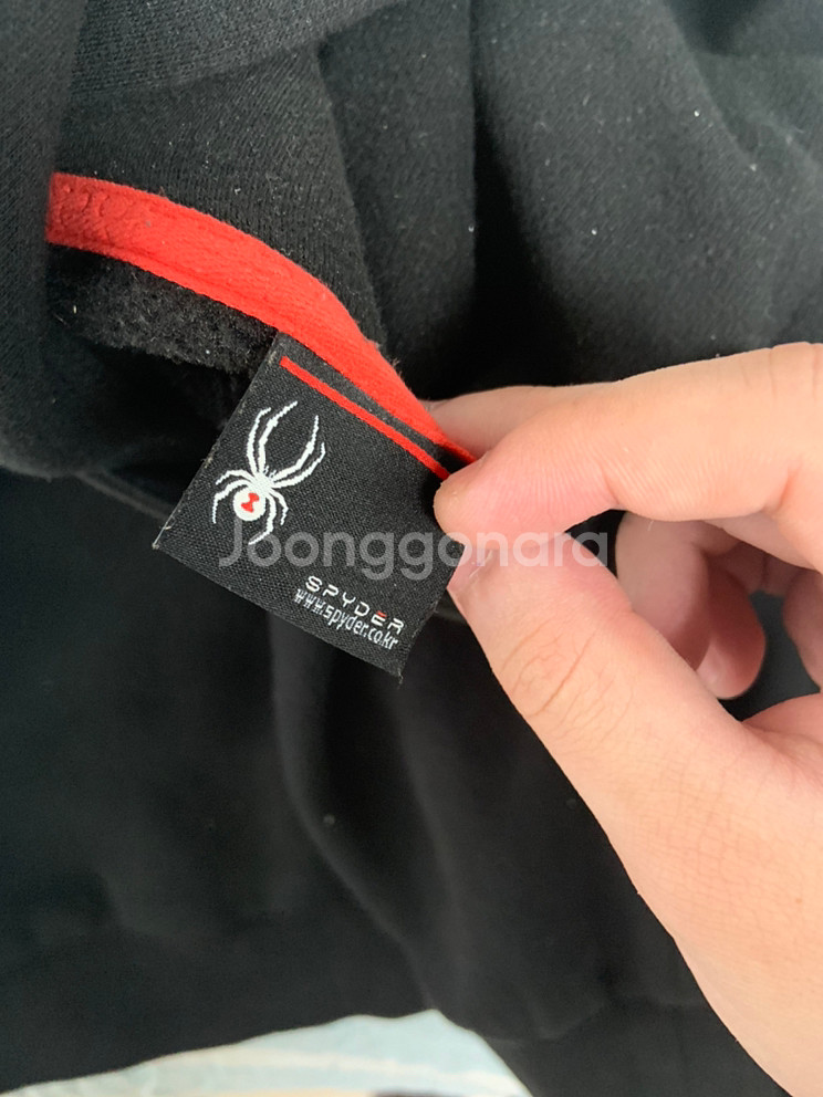 스파이더 후드티--2