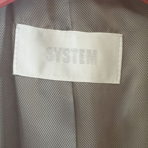 SYSTEM 알파카 코트