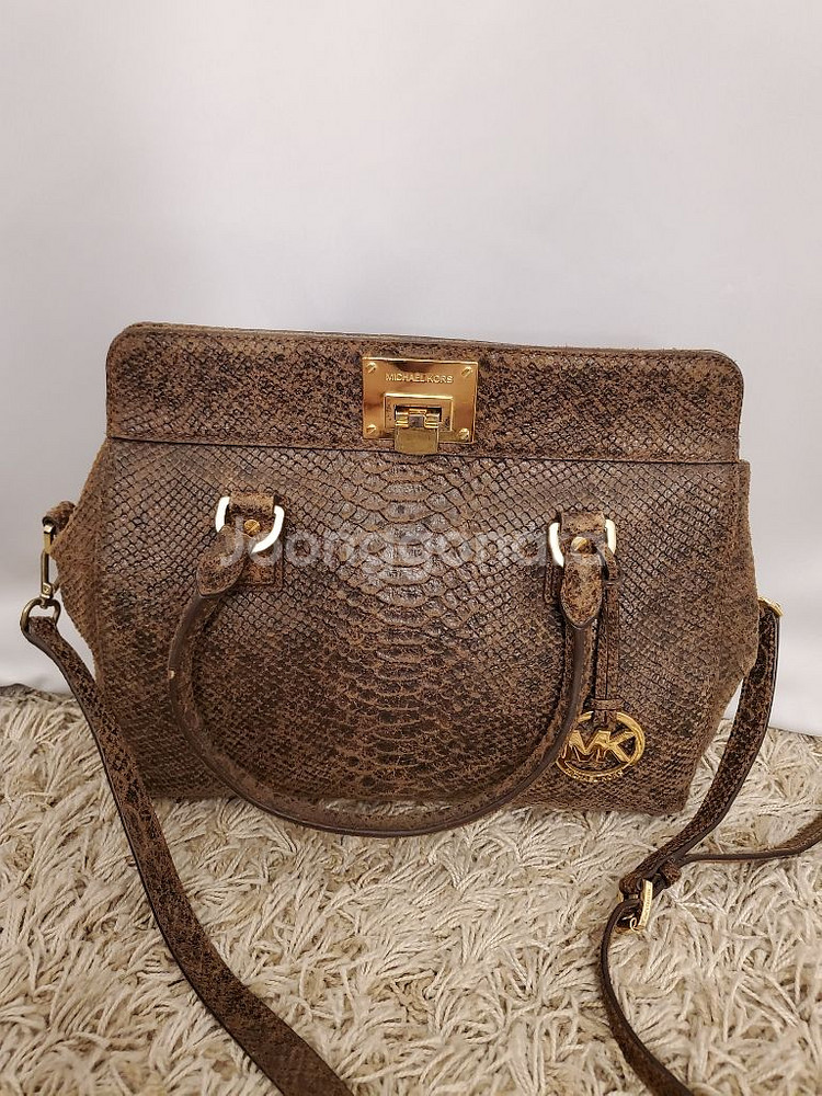 마이클코어스 정품 뱀피 토드/크로스백--1