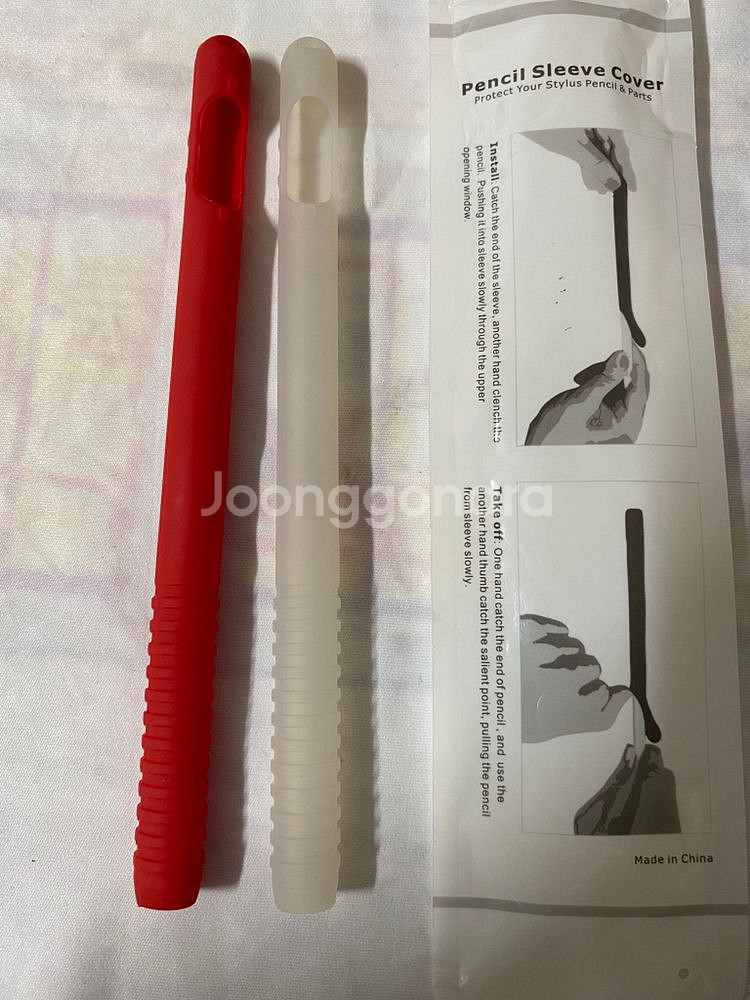 애플 펜슬 1세대 팔아요(풀박스 펜슬커버포함)--6