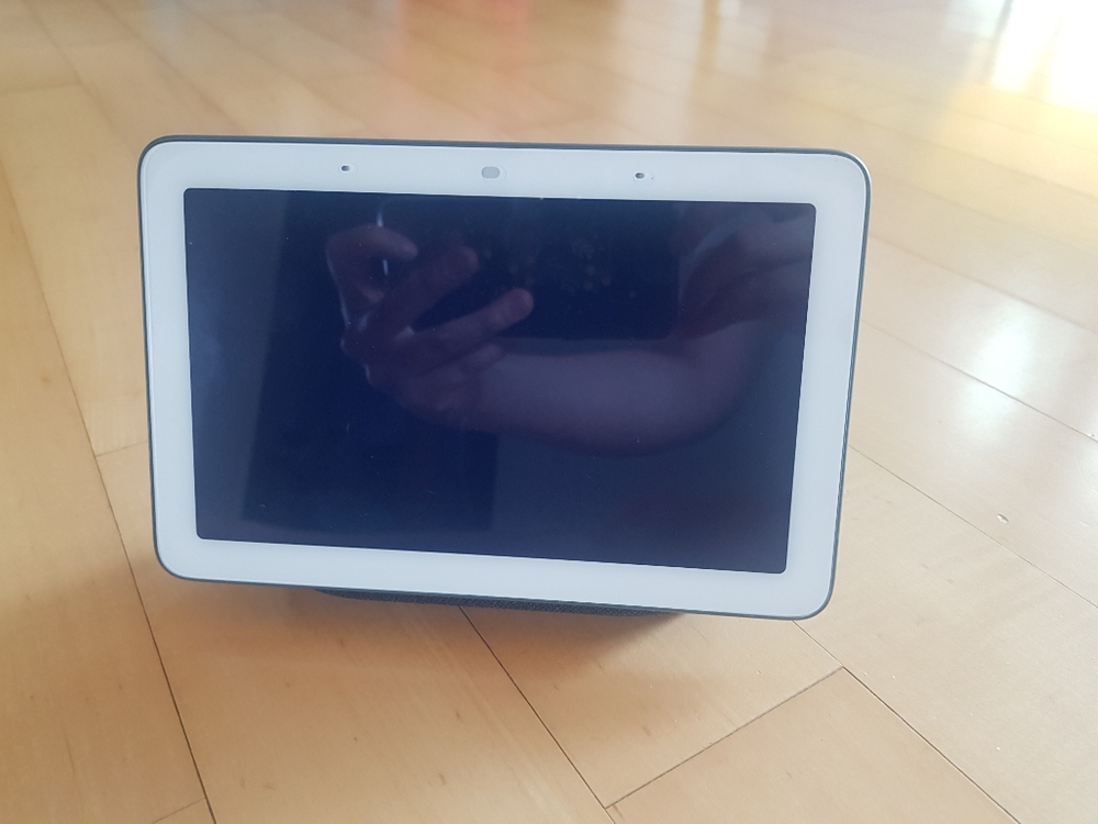 구글홈허브 + 블루라이트차단(인공지능스피커 ai)--3