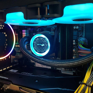 신품 본체수냉 컴퓨터라이젠7 3700X RTX2080
